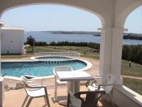 Apartments in Menorca, with sea view